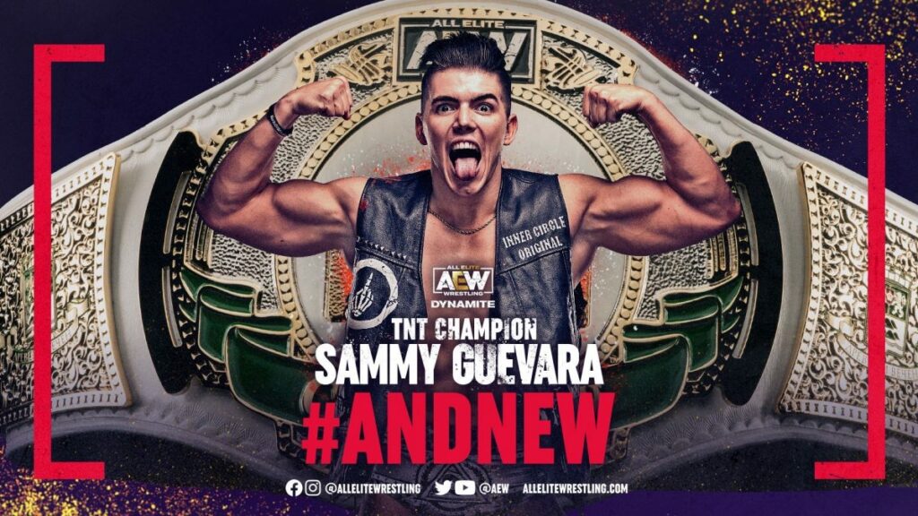 Sammy Guevara se proclama nuevo campeón interino de TNT