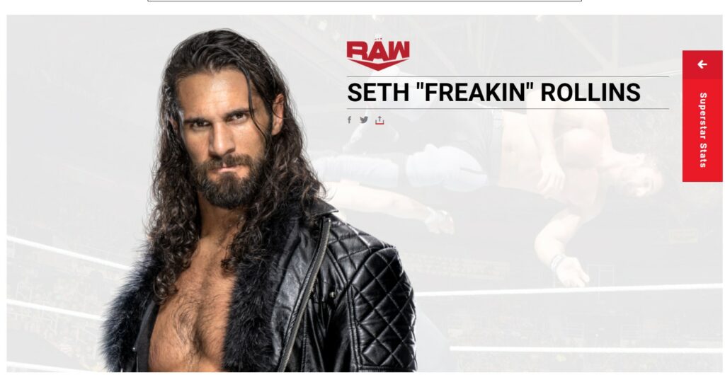 WWE cambia el nombre de Seth Rollins de manera oficial