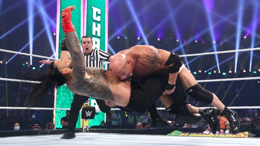 Goldberg es agente libre tras WWE Elimination Chamber 2022