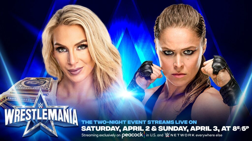 Ronda Rousey se enfrentará a Charlotte Flair en WrestleMania 38 por el Campeonato Femenino de SmackDown