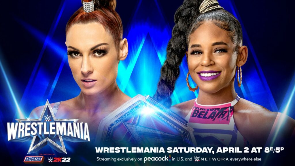 Becky Lynch (c) vs. Bianca Belair por el Campeonato Femenino de RAW se realizará durante la noche 1 de WrestleMania 38