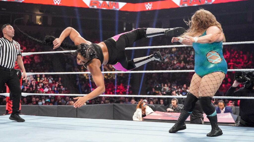La reciente lucha entre Bianca Belair y Doudrop fue elogiada en los vestidores de WWE