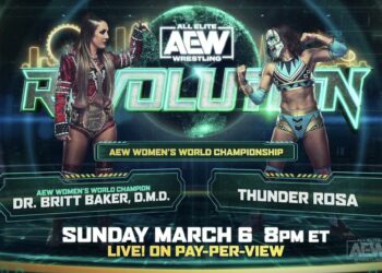 Britt Baker defenderá el Campeonato Femenino de AEW contra Thunder Rosa en Revolution 2022