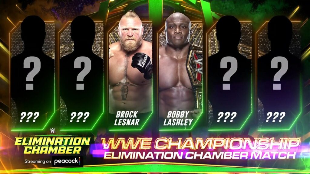 Brock Lesnar luchará por el Campeonato de WWE en una Elimination Chamber match
