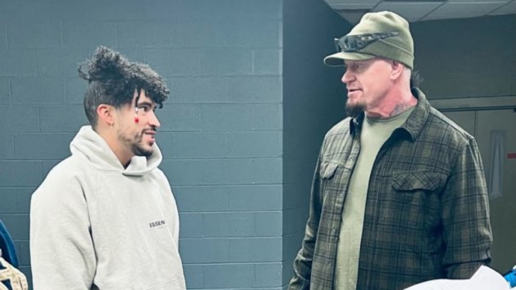 The Undertaker se presenta en un concierto de Bad Bunny en Dallas