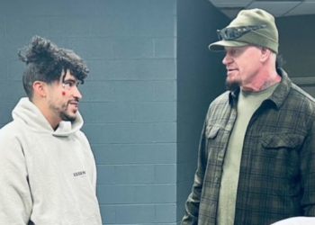 The Undertaker se presenta en un concierto de Bad Bunny en Dallas