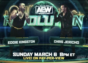 Chris Jericho y Eddie Kingston se enfrentarán en AEW Revolution 2022