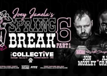 Jon Moxley defenderá el Campeonato Mundial de GCW contra AJ Gray en Joey Janela's Spring Break 6