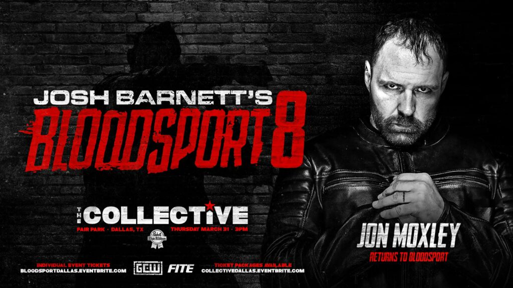 Jon Moxley participara en GCW Josh Barnett's Bloodsport 8