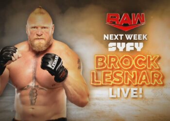 Se anuncia el regreso de Brock Lesnar y una lucha titular para siguiente edición de WWE RAW