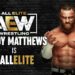 Buddy Matthews firma con All Elite Wrestling