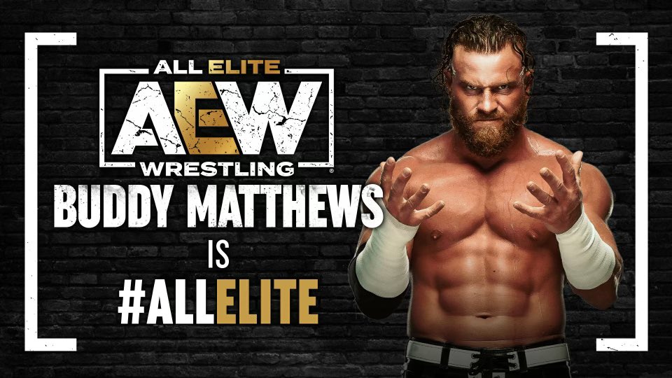 Buddy Matthews firma con All Elite Wrestling