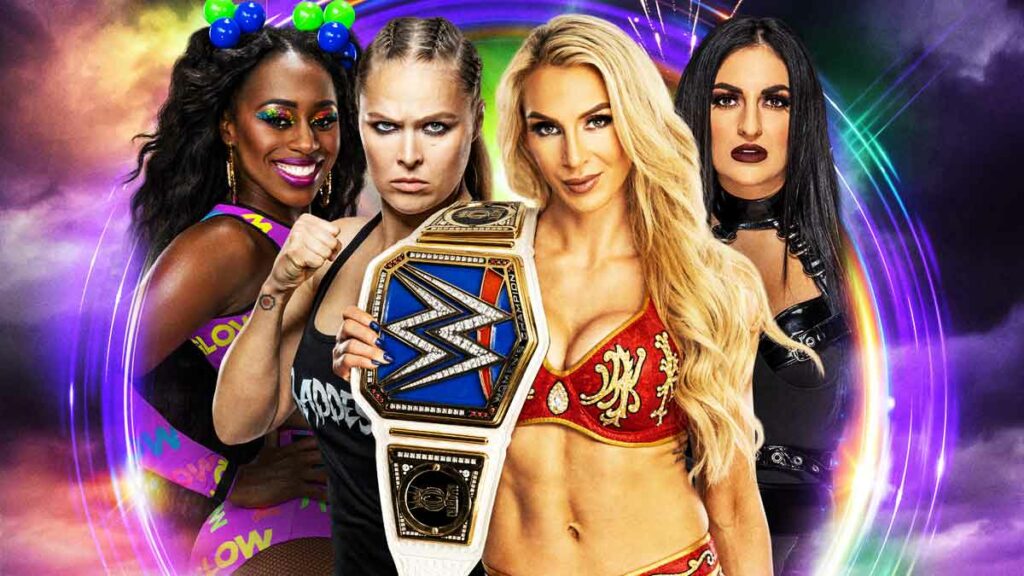 Apuestas WWE Elimination Chamber: Naomi & Ronda Rousey vs. Charlotte Flair & Sonya Deville