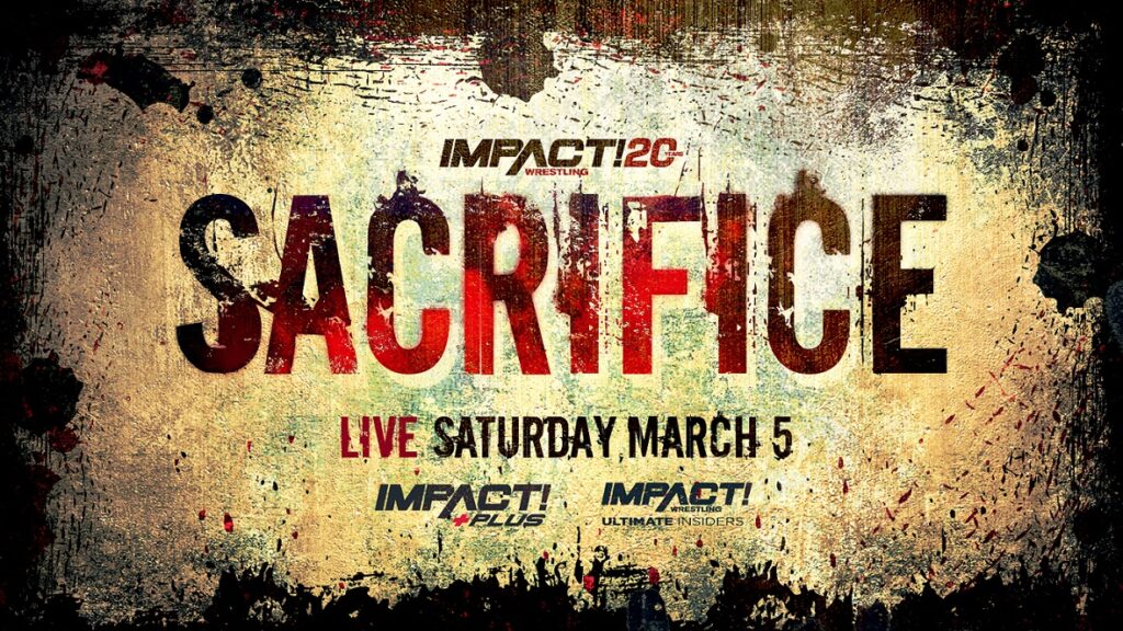 Cartelera IMPACT Sacrifice 2022 actualizada