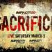 Cartelera IMPACT Sacrifice 2022 actualizada