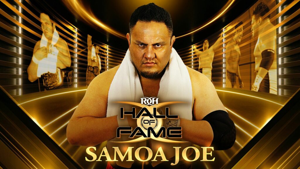 Samoa Joe es inducido al ROH Hall of Fame 2022