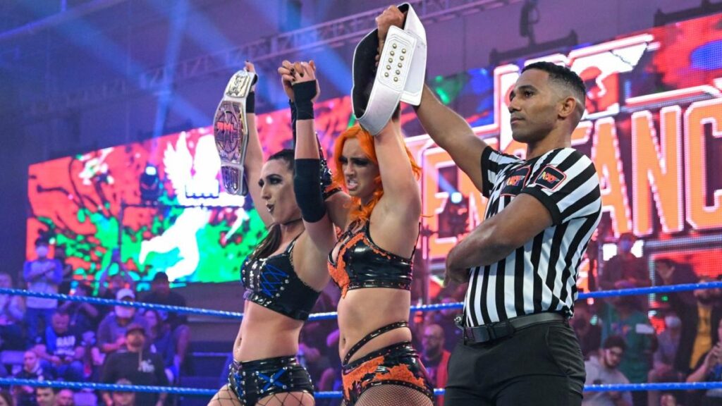 Toxic Attraction retienen los Campeonatos en Parejas de NXT después de vencer a Indi Hartwell y Persia Pirotta en Vengeance Day 2022