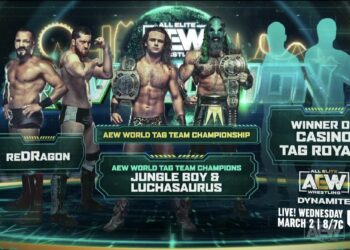 Los miembros de reDragon participarán en la Triple Amenaza por los Campeonatos en Parejas de AEW en Revolution 2022