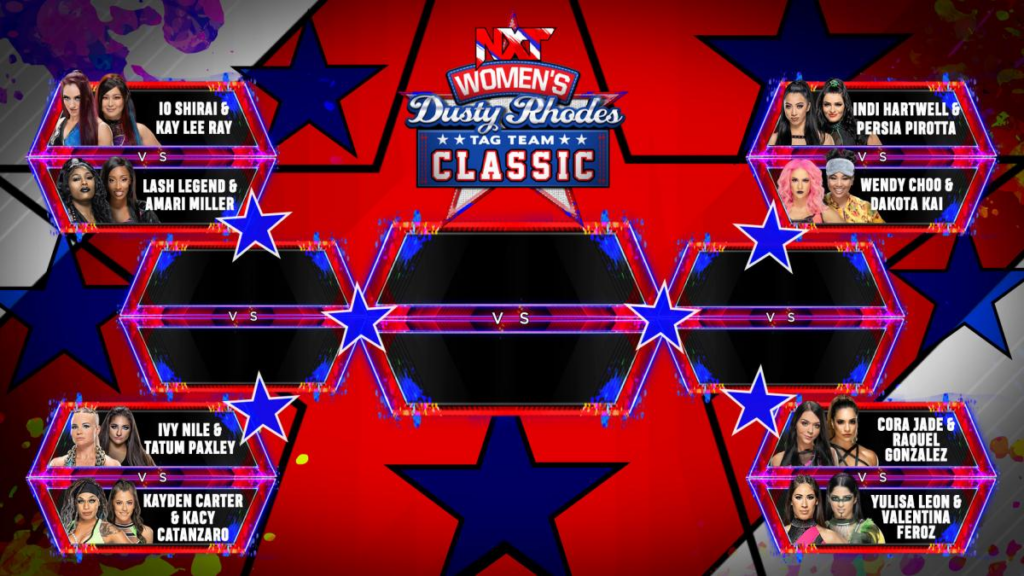 Se revela el bracket del NXT Dusty Rhodes Tag Team Classic femenino 2022