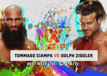 WWE anuncia el primer combate de Dolph Ziggler en NXT 2.0 y más luchas para la próxima semana