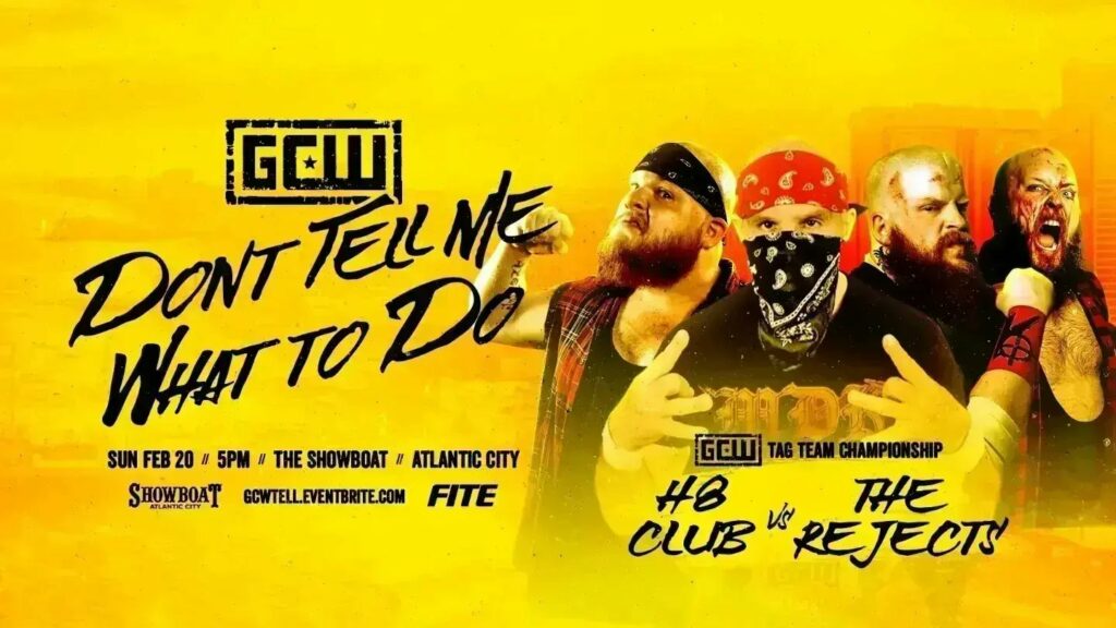 Resultados GCW Don't Tell Me What To Do 2022: Nick Gage, Matt Tremont y más