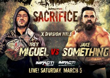 Trey Miguel defenderá el Campeonato de la X-Division ante Jake Something en IMPACT Sacrifice 2022