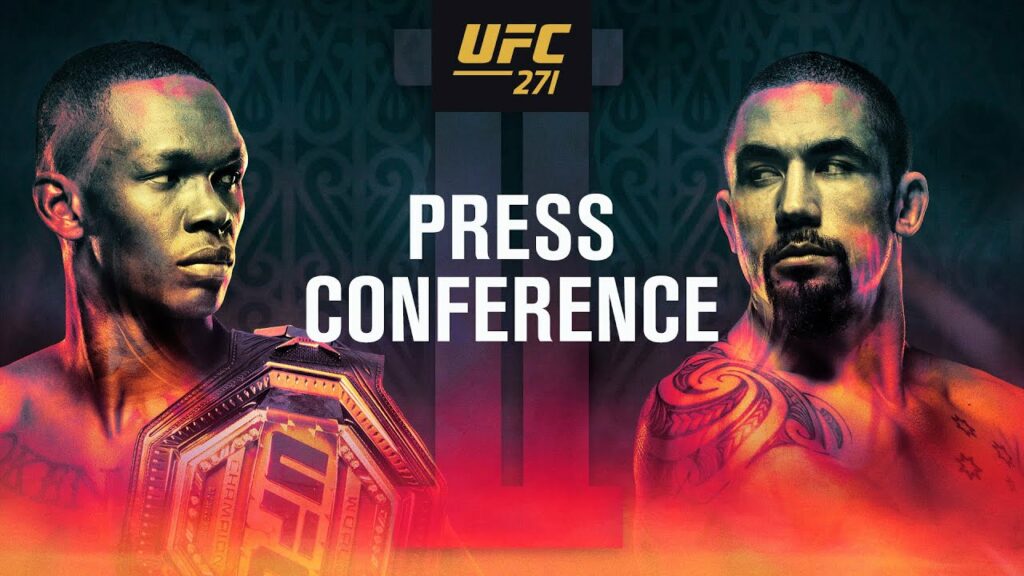 Conferencia de prensa UFC 271: Adesanya vs. Whittaker