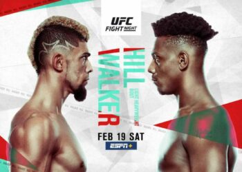 Resultados UFC Vegas 48: Walker vs. Hill