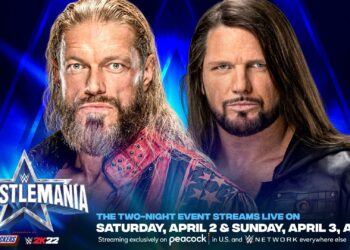 WWE podría haber cambiado de día el combate entre Edge y AJ Styles en WrestleMania 38