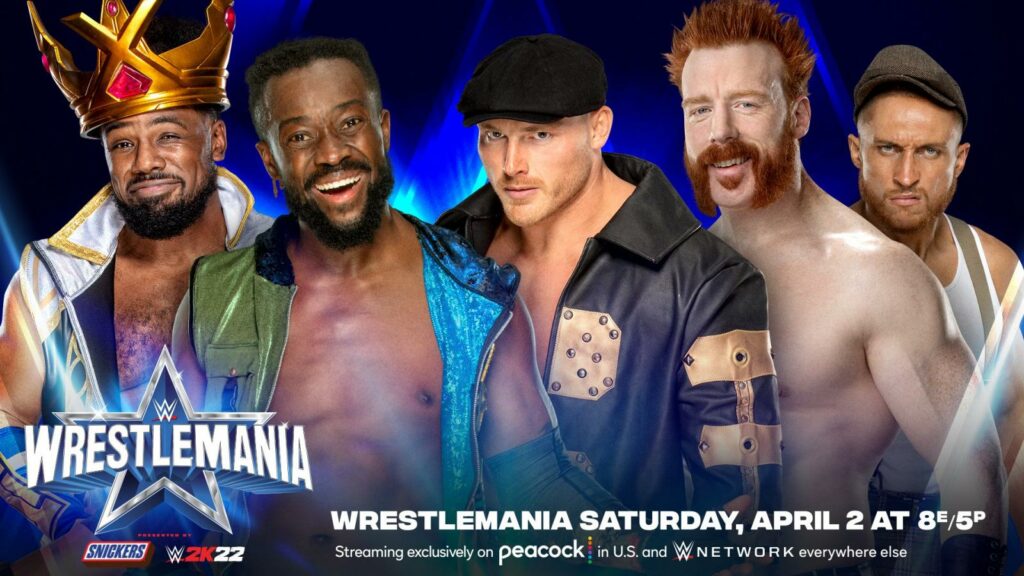 The New Day se enfrentarán a Sheamus y Ridge Holland en la primera noche de WrestleMania 38