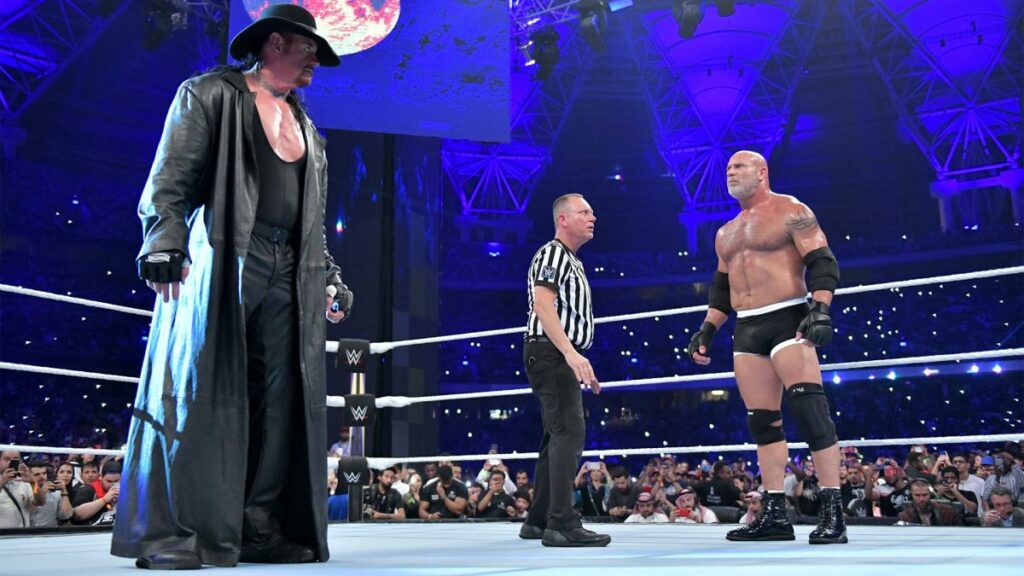The Undertaker sintió mucha presión durante su combate con Goldberg