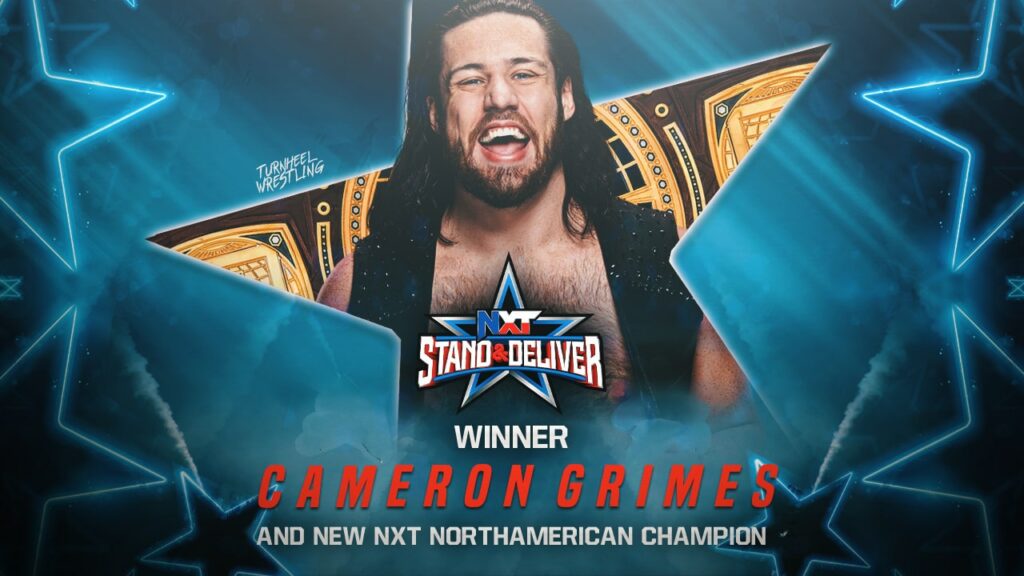 Cameron Grimes gana el Campeonato Norteamericano de NXT en Stand & Deliver 2022