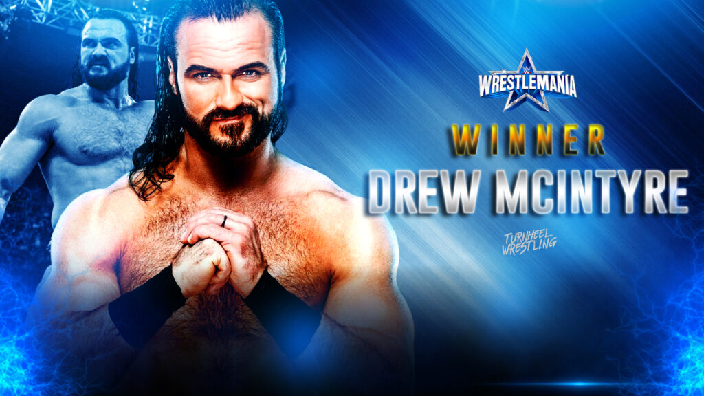 Drew McIntyre derrota a Happy Corbin en WrestleMania 38