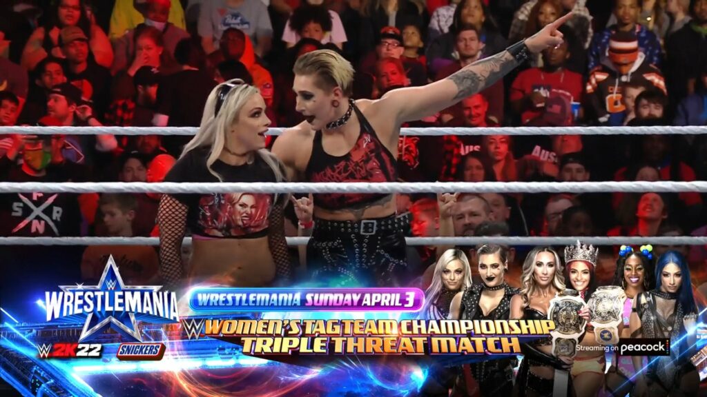 Rhea Ripley y Liv Morgan se unen a la lucha por el Campeonato por Parejas Femenino en WrestleMania 38
