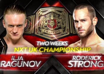 Roderick Strong retará a Ilja Dragunov por el Campeonato de NXT UK en dos semanas