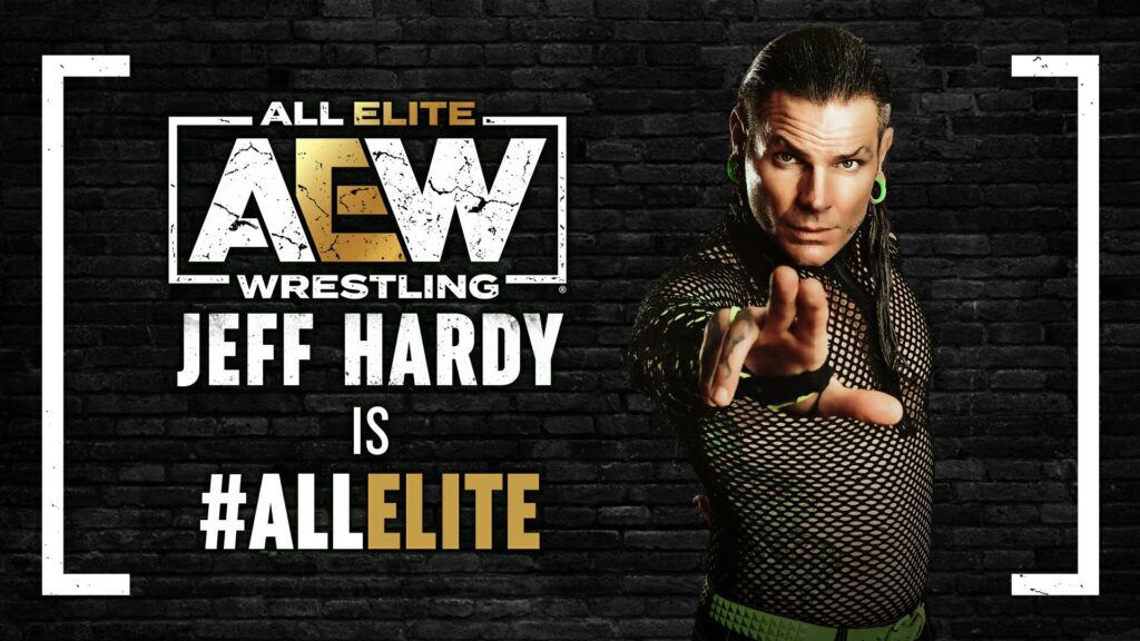 Jeff Hardy debuta en AEW Dynamite y se anuncia su firma con All Elite Wrestling