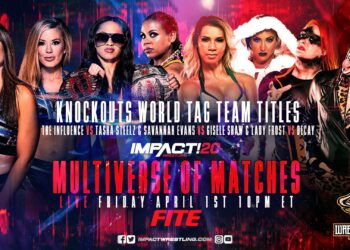 The Influence defenderán los Campeonatos por Parejas de Knockouts en una Fatal 4-Way en IMPACT Multiverse Of Matches 2022