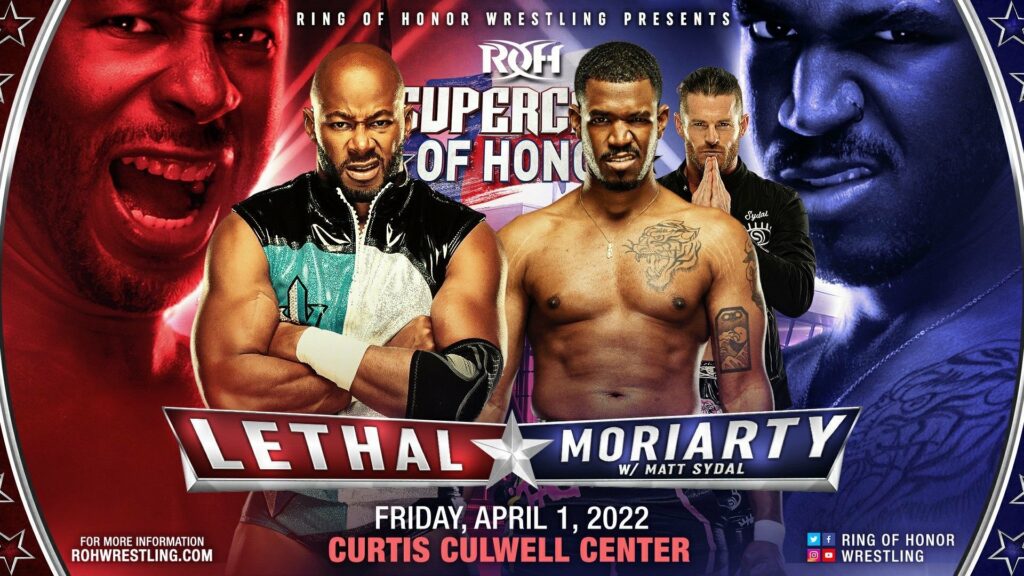 Jay Lethal enfrentará a Lee Moriarty en ROH Supercard of Honor 2022
