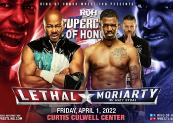 Jay Lethal enfrentará a Lee Moriarty en ROH Supercard of Honor 2022