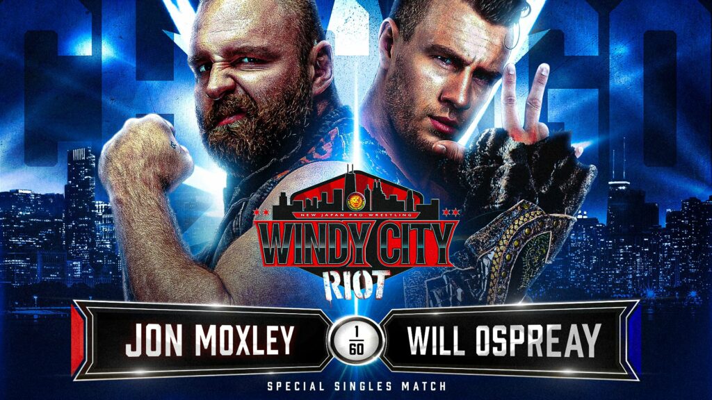 Jon Moxley luchará contra Will Ospreay en NJPW Windy City Riot 2022