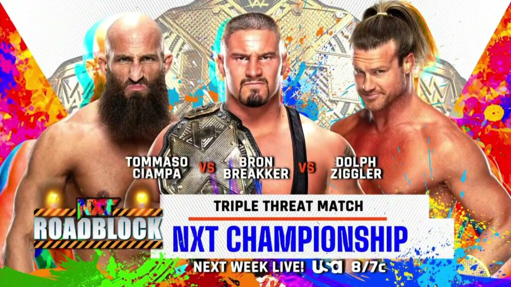WWE anuncia varios combates para NXT Roadblock 2022