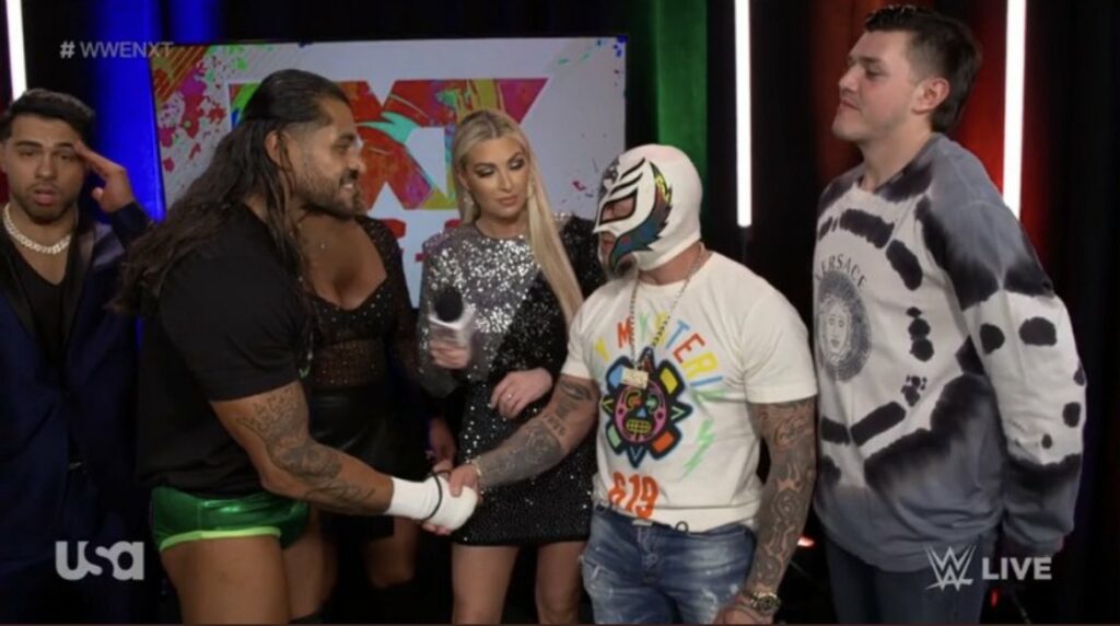 Rey Mysterio y Dominik aparecen en WWE NXT 2.0