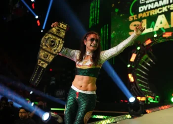 Thunder Rosa estuvo presente en el backstage del reciente episodio de AEW Dynamite