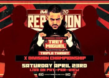 Trey Miguel defenderá el Campeonato de X-Division en una Triple Amenaza en IMPACT Rebellion 2022