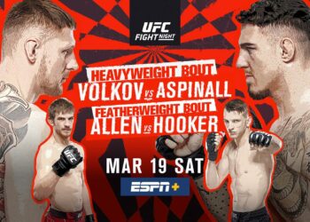 Resultados UFC London 2022: Volkov vs. Aspinall