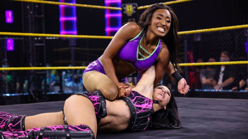 Amari Miller sufrió una conmoción cerebral durante el último show de NXT 2.0