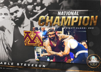 Gable Steveson gana por segunda vez consecutiva el NCAA Heavyweight National Championship