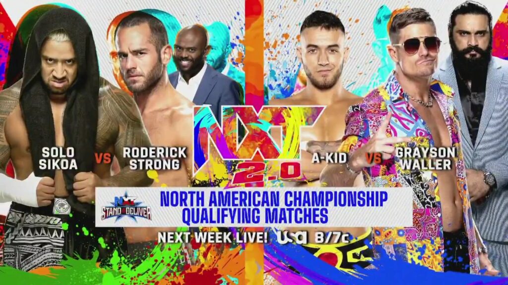 WWE anuncia varios combates para el show de NXT 2.0 del 22 de marzo