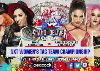 Dakota Kai y Raquel Gonzalez se reúnen y lucharán por el Campeonato Femenino por Parejas de NXT en Stand & Deliver 2022