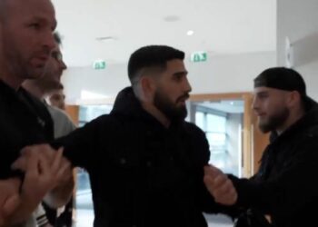 Ilia Topuria y Paddy Pimblett tienen un altercado en el hotel de UFC London